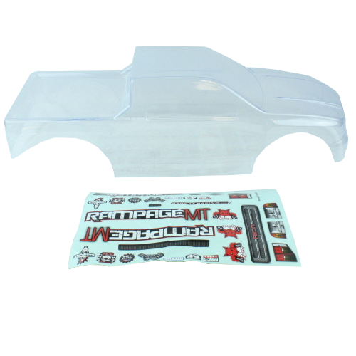 REDCAT - 50901-Clear 1/5 Truck Body (Clear)(1pc) (50901-Clear)