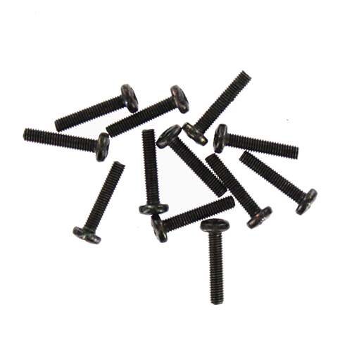 REDCAT - 3x15mm Button Head Phillips Machine Thread Screws (12pcs) (BS702-031)