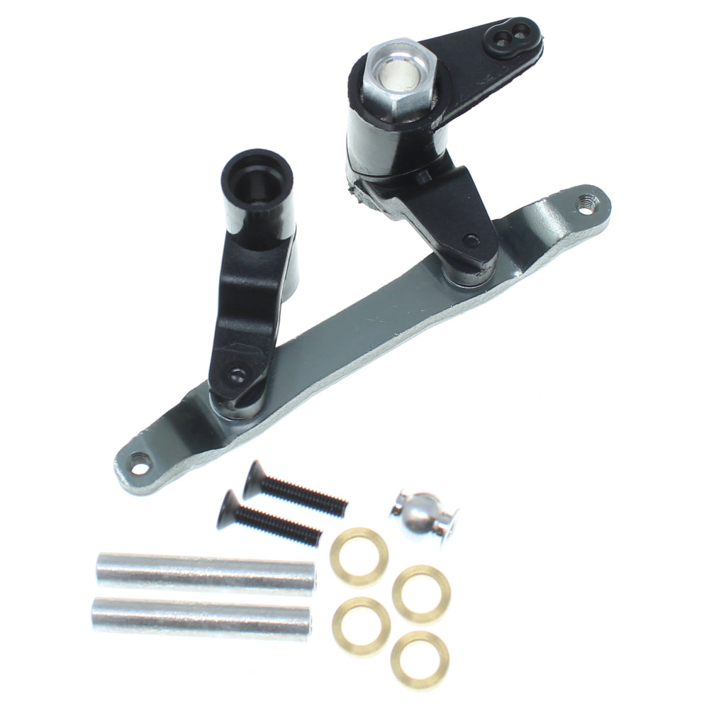 REDCAT - Servo Saver Assembly (Aluminum Ackerman) (Titanium) (1set) (BS903-031AT)