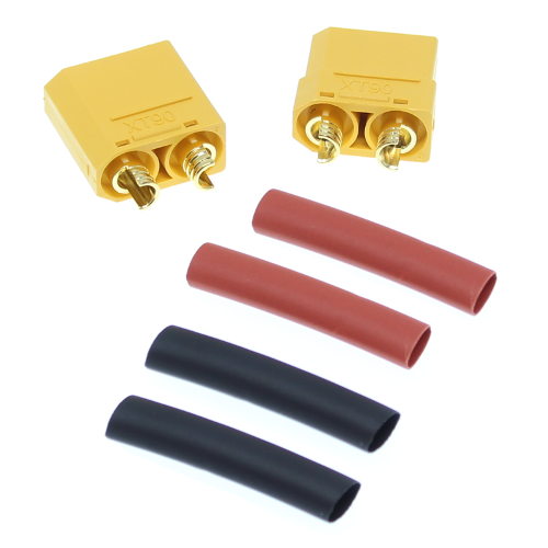 REDCAT - ST-XT90-Connector XT90 Connectors(1male/1Female)(1pr) (ST-XT90-Connector)