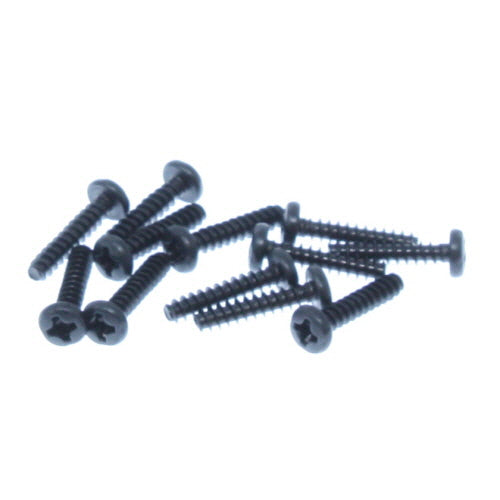 REDCAT - 3x14mm Button Head Phillips Self Tapping Screws (12pcs) (BS903-074RR)