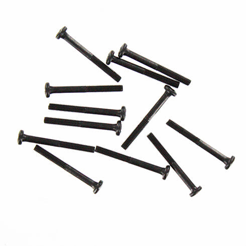 REDCAT - 3x27mm Shoulder Button Head Hex Machine Screws (12pcs) (BS702-030)