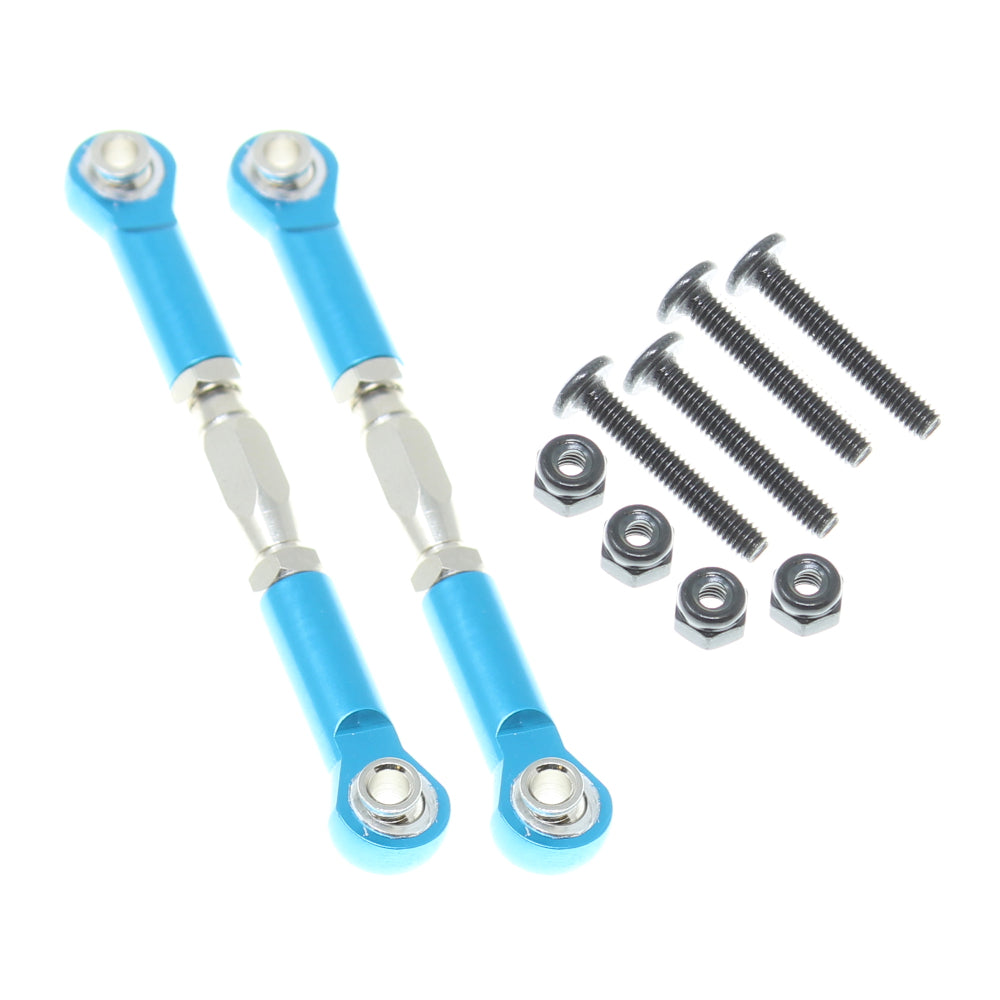 REDCAT - 06048B 4x36mm Steel Turnbuckles W/ Aluminum Rod Ends (Blue) (2pcs) (06048B)