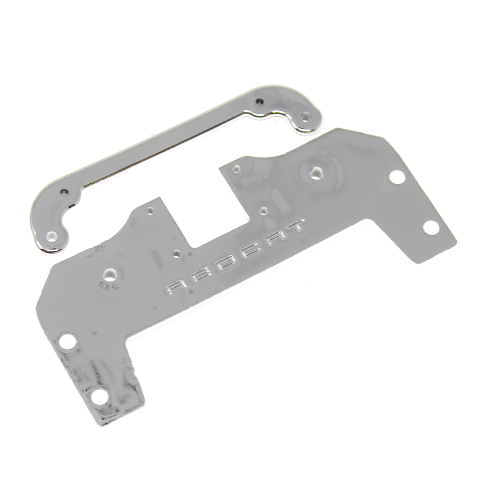 REDCAT - RER15555 Steering Tray W/ Steering Rack (Chrome) (1pr) (RER15555)