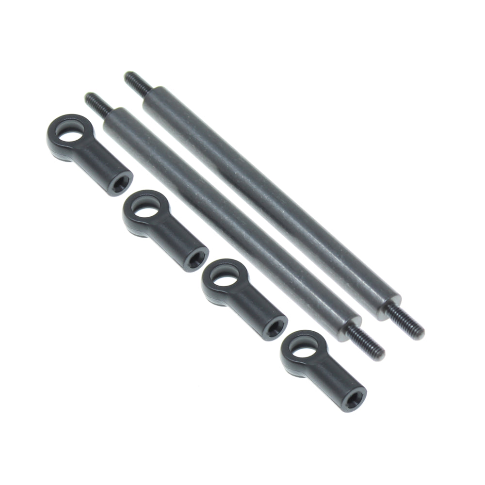 REDCAT - RER31203 Fr Upper Links (64.5mm)(Black)(2pcs) (RER31203)