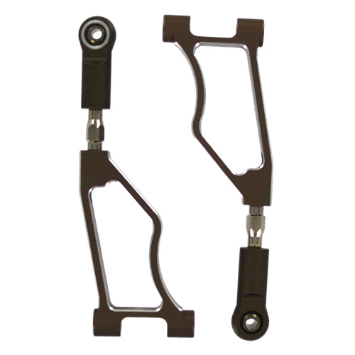 REDCAT - 710002 Front Upper Suspension Arms(Aluminum)(Gunmetal)(2pcs) (710002)