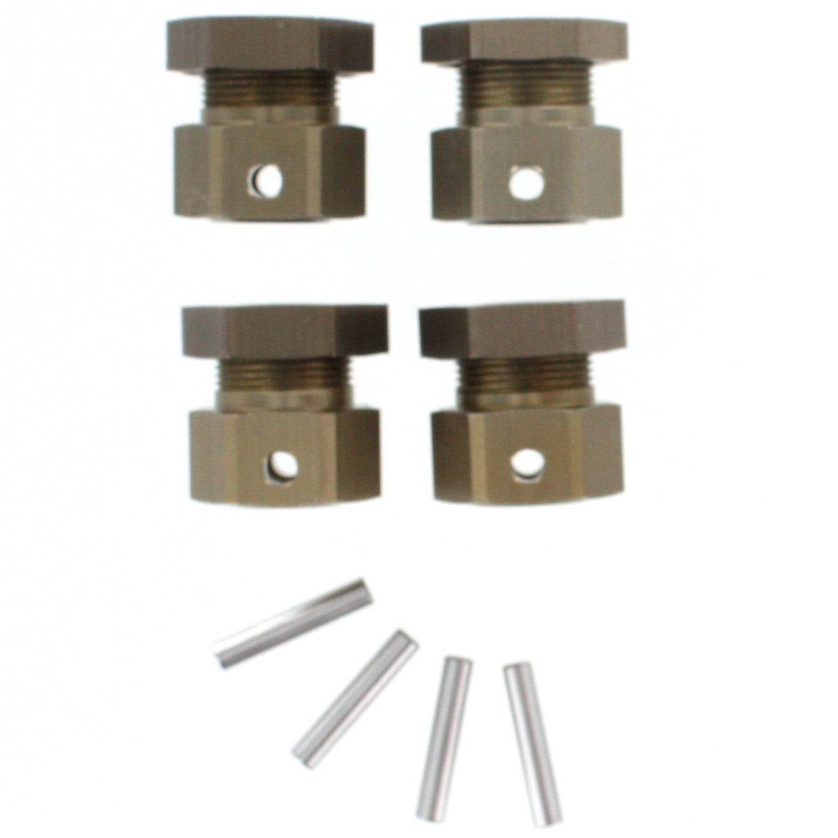 REDCAT - 07427 Wheel Hex Set with Nuts and Pins (22mm | stock)(4pcs) (07427)
