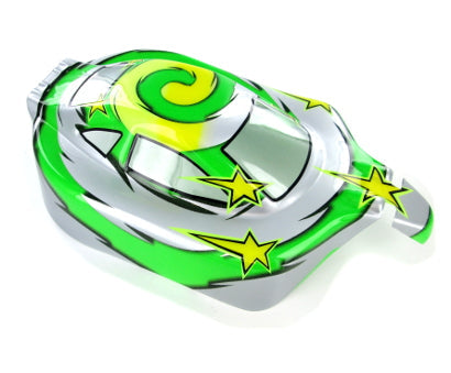 REDCAT - 10715 1/10th Buggy Body(Green/Silver)(1pc) (10715)