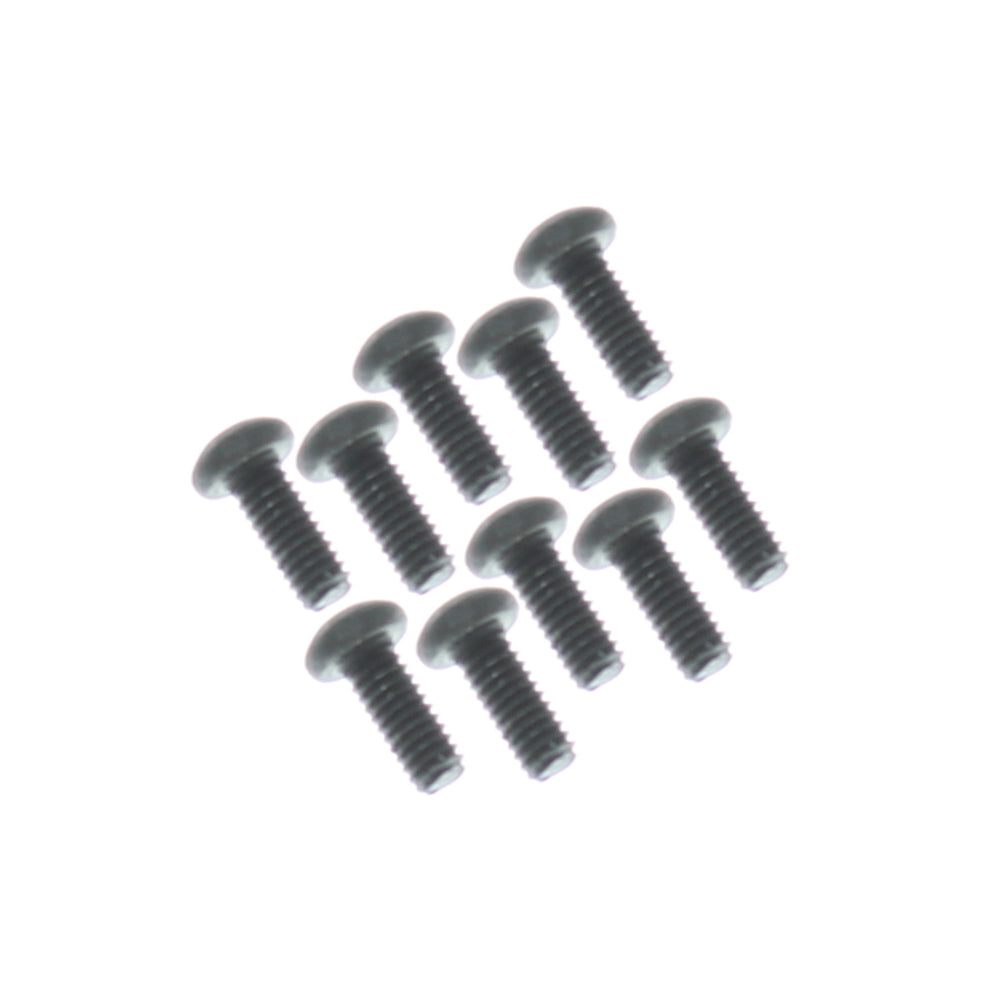 REDCAT - RER24109 2.5x6mm Button Head Hex Machine Thread Screws(10pcs) (RER24109)