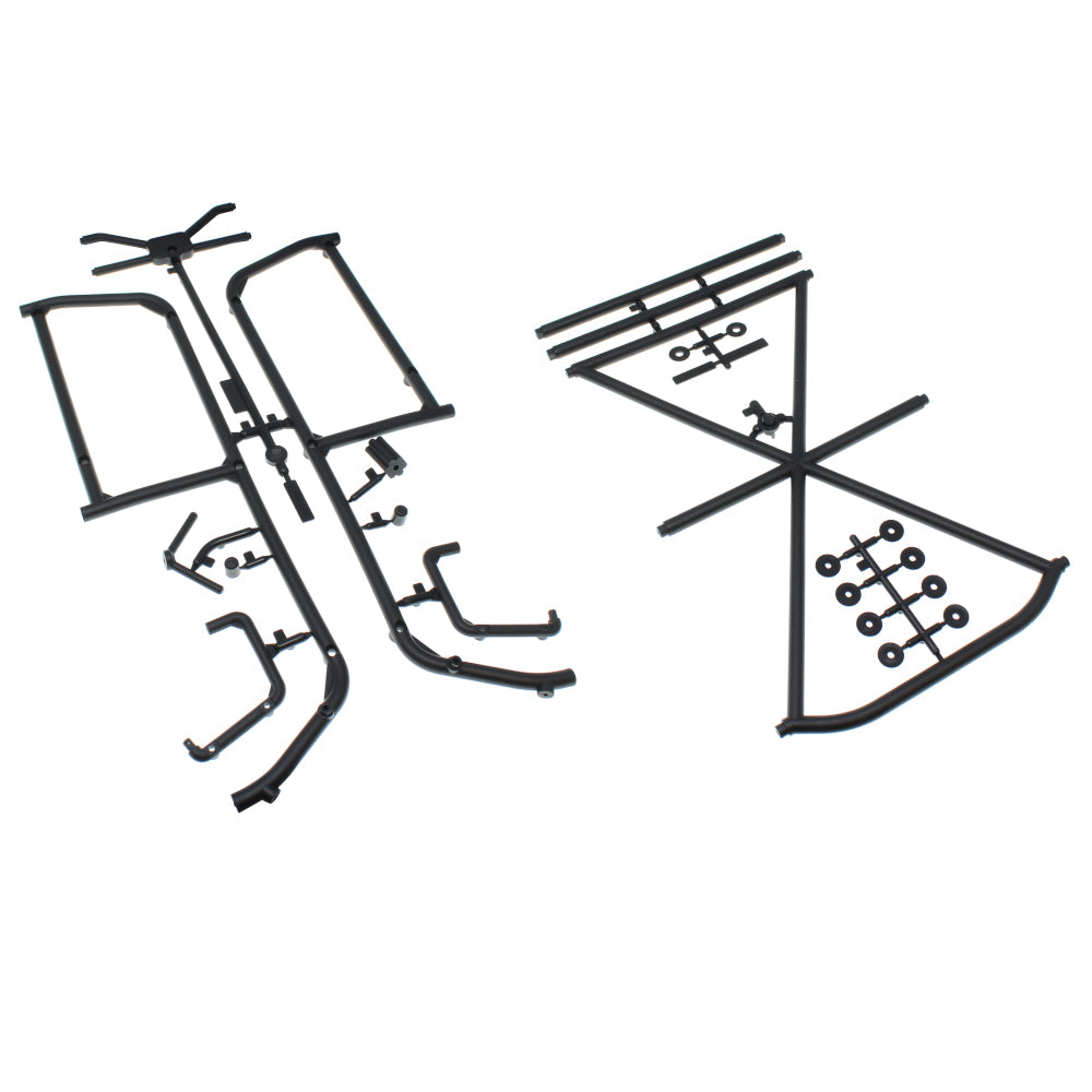 REDCAT - RER14318 Roll Cage Assembly W/ Body Mounts | Spare Tire Mount (1Set) (RER14318)