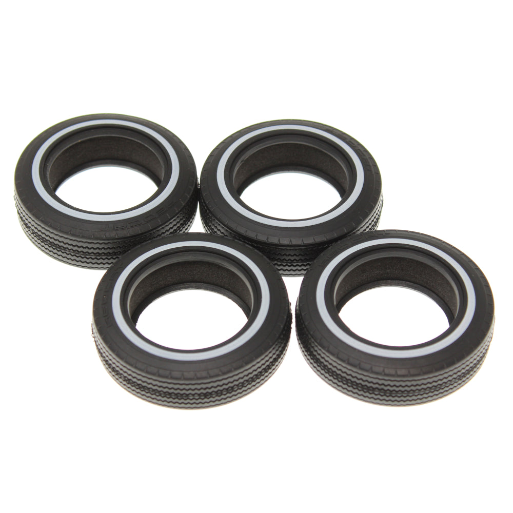 REDCAT - Low Profile Tires W/ Foams(4pcs) (RER14654)