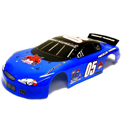 REDCAT - RC05-N 1/10 200mm On Road Stock Car Body(Blue)(1pc) (RC05-N)