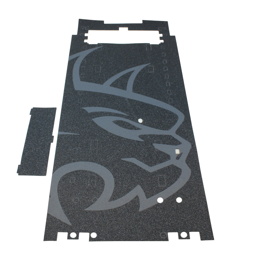 REDCAT - RER23806 Redcat Logo Deck Sticker(Textured)(Black)(1pc) (RER23806)