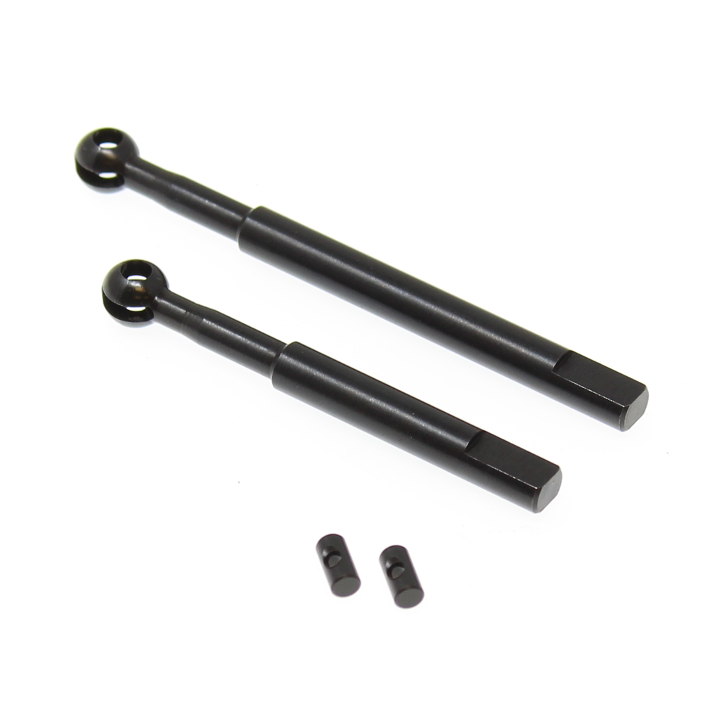 REDCAT - RER11818 Front Portal CVA Shafts w/ Couplers(Heavy Duty)(1set) (RER11818)