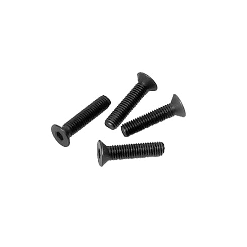 REDCAT - 07182 5x22mm Countersunk Hex Machine Thread Screws (4pcs) (07182)