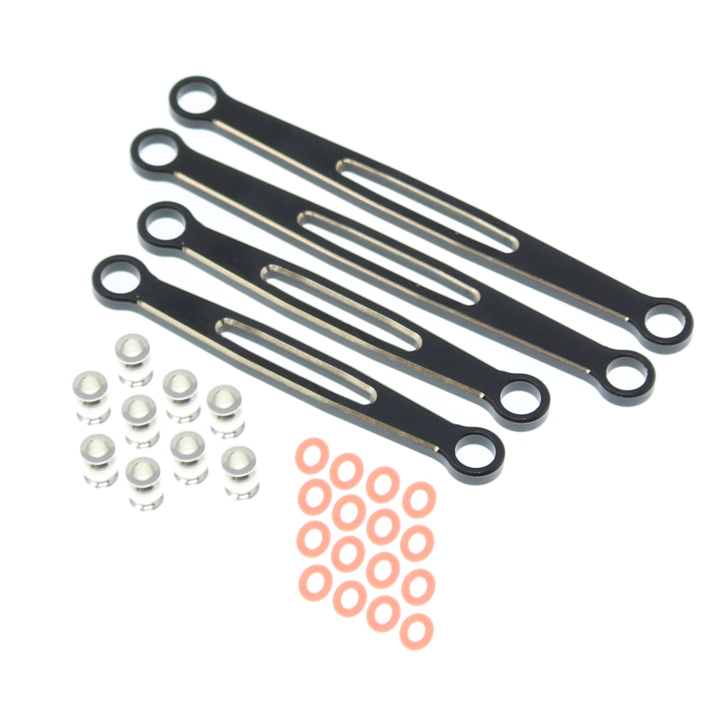 REDCAT - RER30279 Front Links (Brass)(Black)(4pcs) (RER30279)