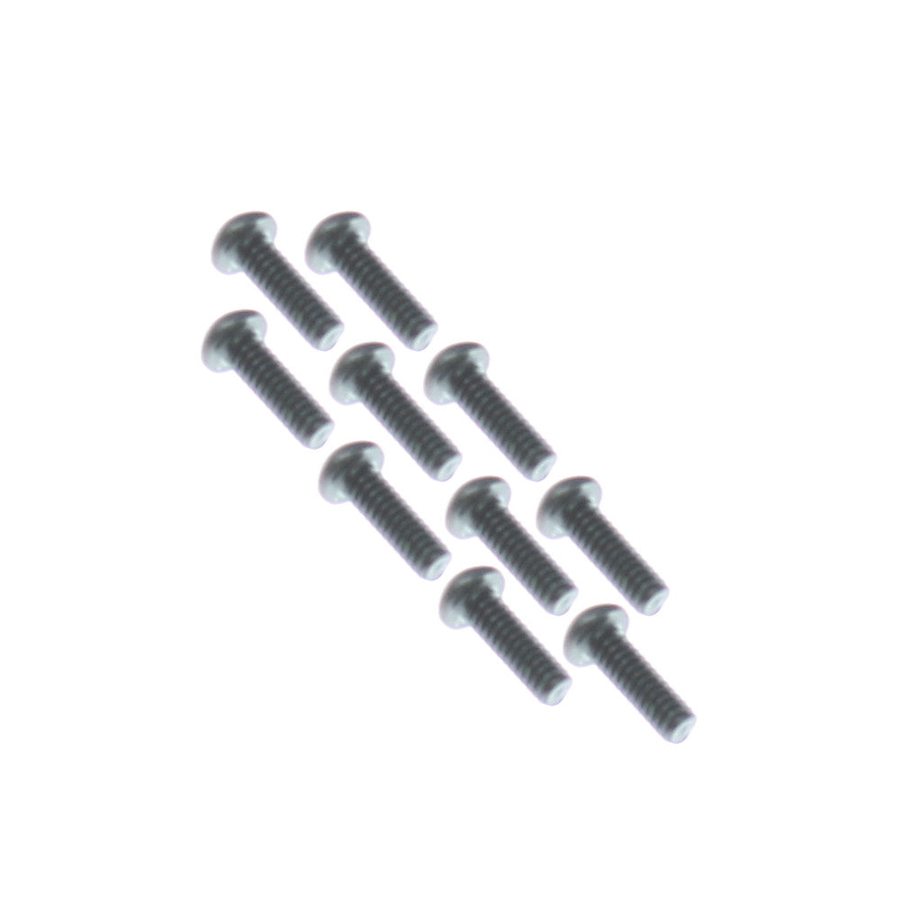 REDCAT - 2x6mm Button Head Hex Machine Thread Screws (10pcs) (RER12696)