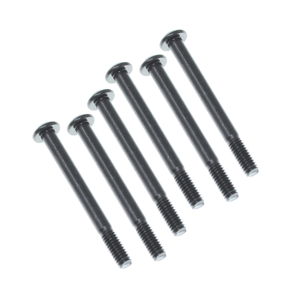 REDCAT - RER18707 4x40mm Button Head Hex Machine Thread Screws(6pcs) (RER18707)