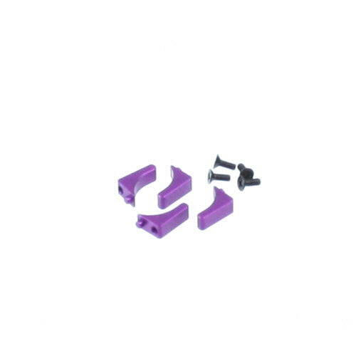 REDCAT - Side Battery Supports(Aluminum)(Purple)(4pcs) (103004)
