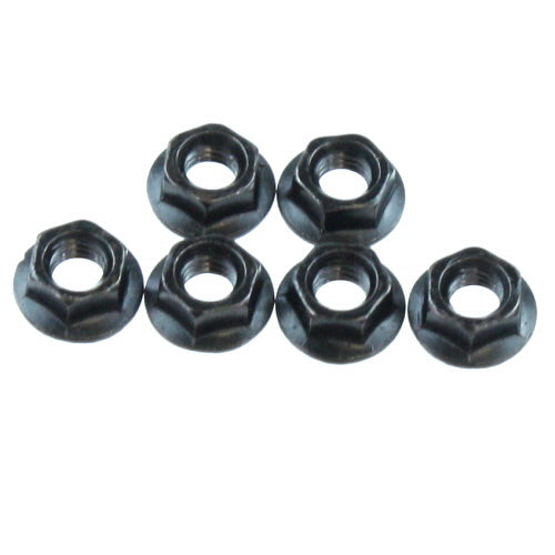 REDCAT - 5mm Serrated Nut (6pcs) (BS808-003)