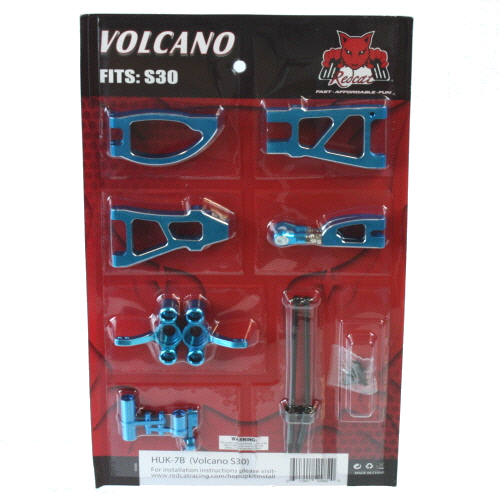 REDCAT - Volcano S30 Pro hop up kit (New version) (Blue)(1pc) (HUK-7B)