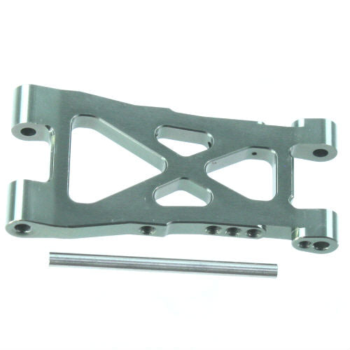REDCAT - BLH-0002GM F/R Lower Suspension Arm w/ Hardware(Aluminum)(Gunmetal)(1pc) (BLH-0002GM)
