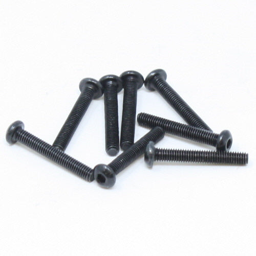 REDCAT - 82047 3x20mm Button Head Hex Machine Thread Screws (8pcs) (82047)