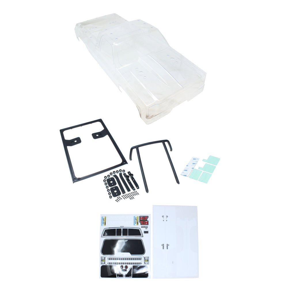 REDCAT - RER27430 Vigilante 1/5th Body W/ Decals and Accessories (Clear) (1set) (RER27430)