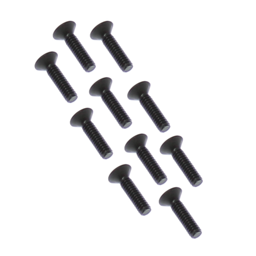 REDCAT - RER11382 2x8mm Countersunk Hex Machine Thread Screws (10pcs) (RER11382)