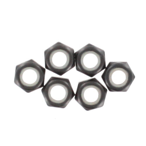 REDCAT - 50081 6mm Steel Nylon Insert Lock Nuts (6pcs) (50081)