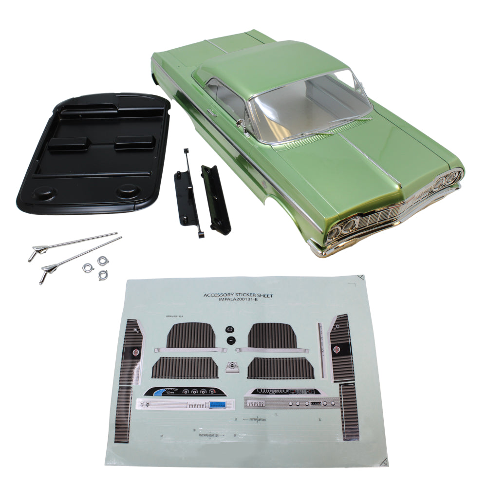 REDCAT - 1964 Impala Body (Green) (1pc) (RER14497)