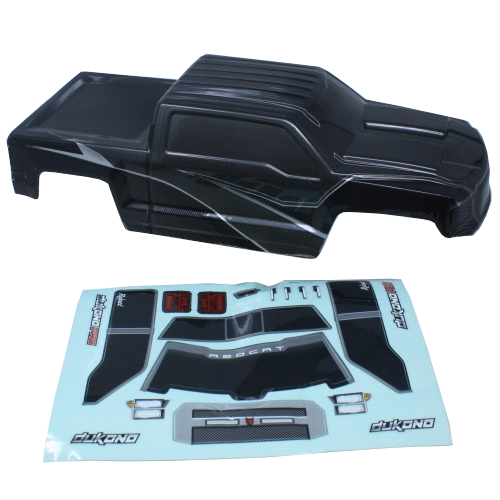 REDCAT - 1/10 Truck Body (Grey)(1pc) (H10-GR)
