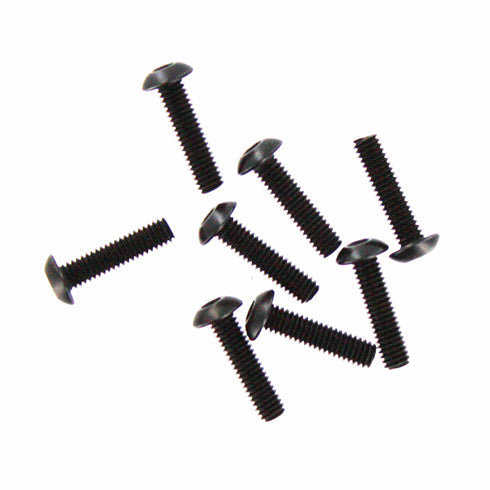 REDCAT - 50103 4x15mm Button Head Hex Machine Thread Screws (8pcs) (50103)