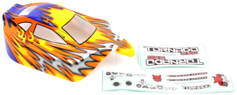 REDCAT - 10706 1/10th Buggy Body(Orange/Blue)(1pc) (10706)