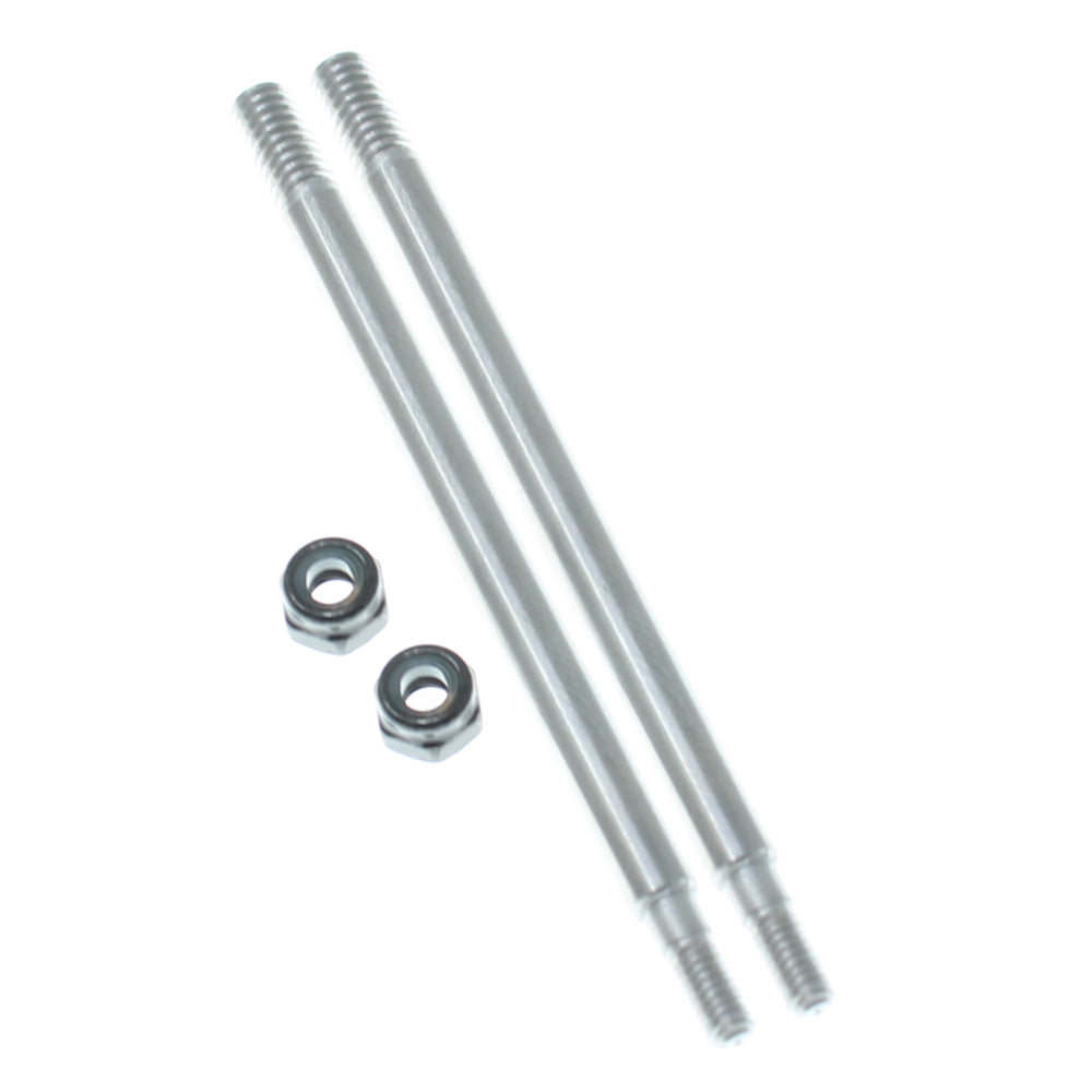 REDCAT - RER19370 F/R Shock Shafts W/ Locknuts(2pcs) (RER19370)