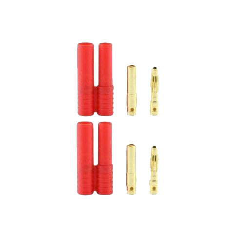 REDCAT - BANANA-PLUGS-1Male-1Female Banana 4.0 Plugs(1 Male/1 Female)(1set) (BANANA-PLUGS-1Male-1Female)