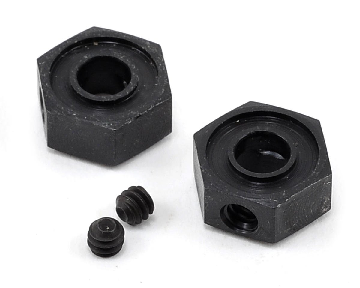 MIP 12mm X-Duty Keyed CVD Hex Adapters for Traxxas Nitro Rustler/Slash/4x4(2) (MIP12140)