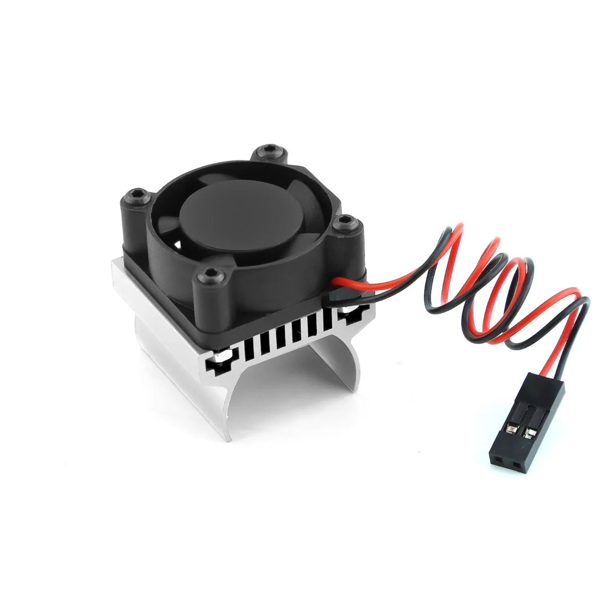 POWERHOBBY - Aluminum Motor Cooling Fan Silver FOR Traxxas TRX-4M (PHB6016Silver)