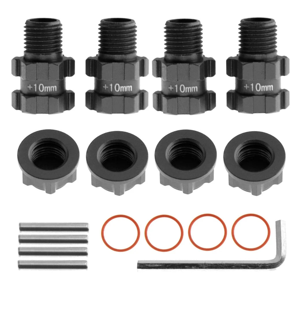 POWERHOBBY - 10mm Extended Wheel Hub Drive 14mm to 17mm Arrma 3S (PHB6278)