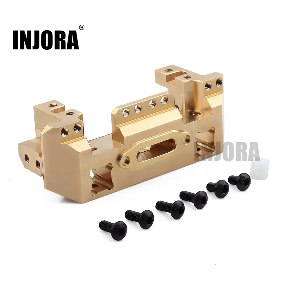 INJORA - Brass Front Bumper Mount Servo Stand For TRX-4 TRX-6 (TRX4-8237B)