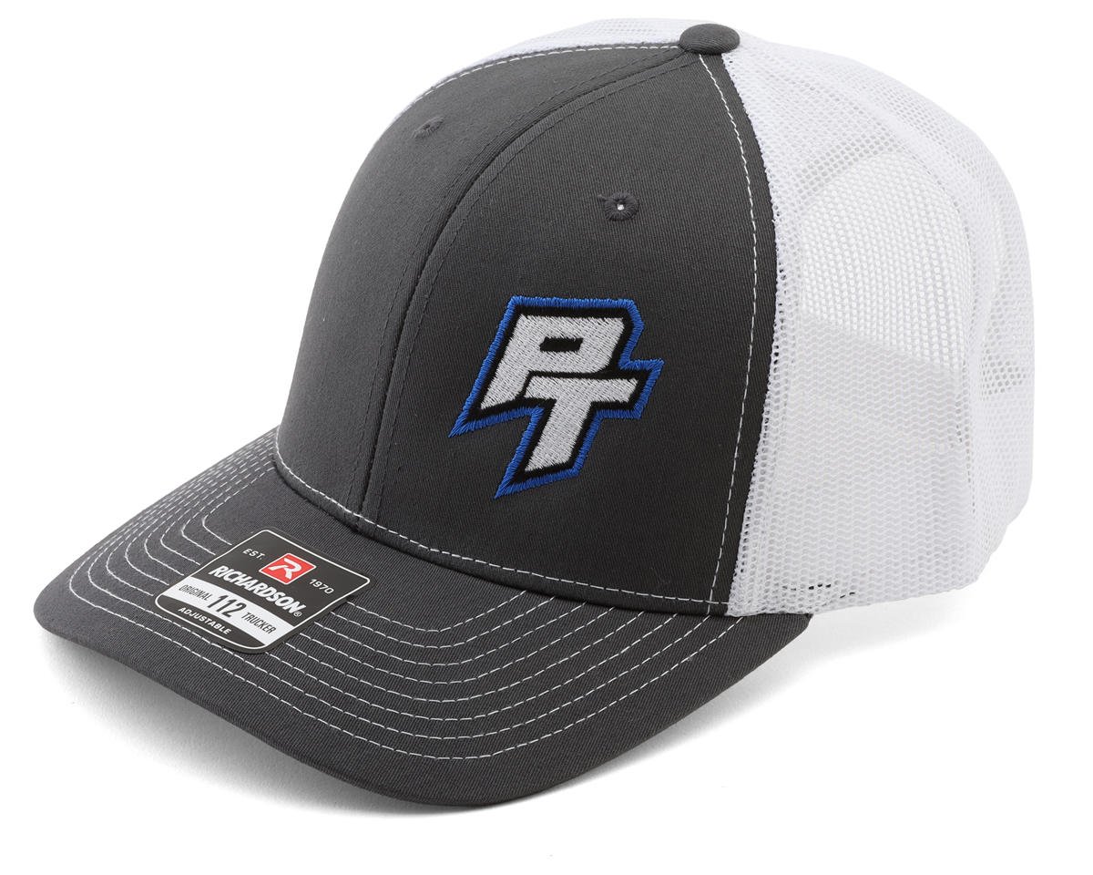 ProTek RC Trucker Hat (Charcoal/White) (One Size Fits Most) (PTK-1011)