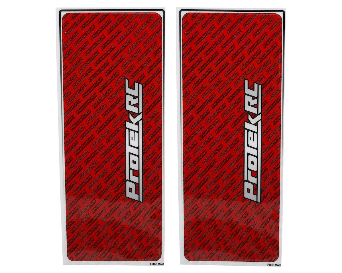 ProTek RC Universal Chassis Protective Sheet (Red) (2) (PTK-1102-RED)
