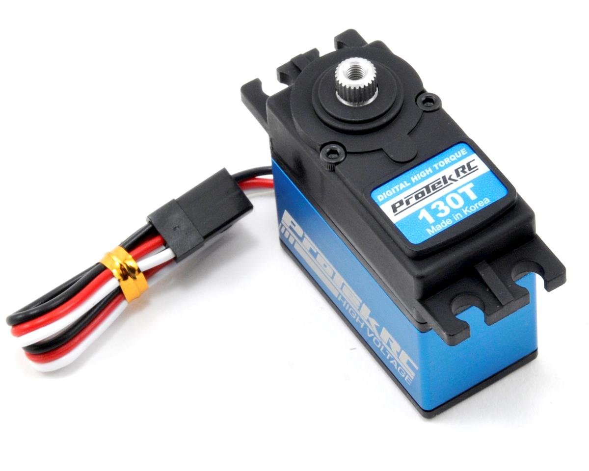 ProTek RC 130T Standard Digital "High Torque" Metal Gear Servo (High Voltage) (PTK-130T)