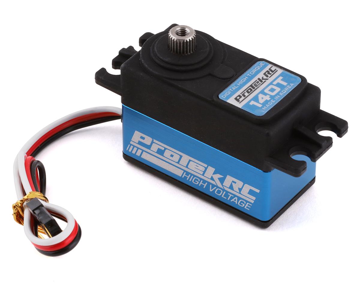 ProTek RC 140T Low Profile High Torque Metal Gear Servo (High Voltage) (PTK-140T)