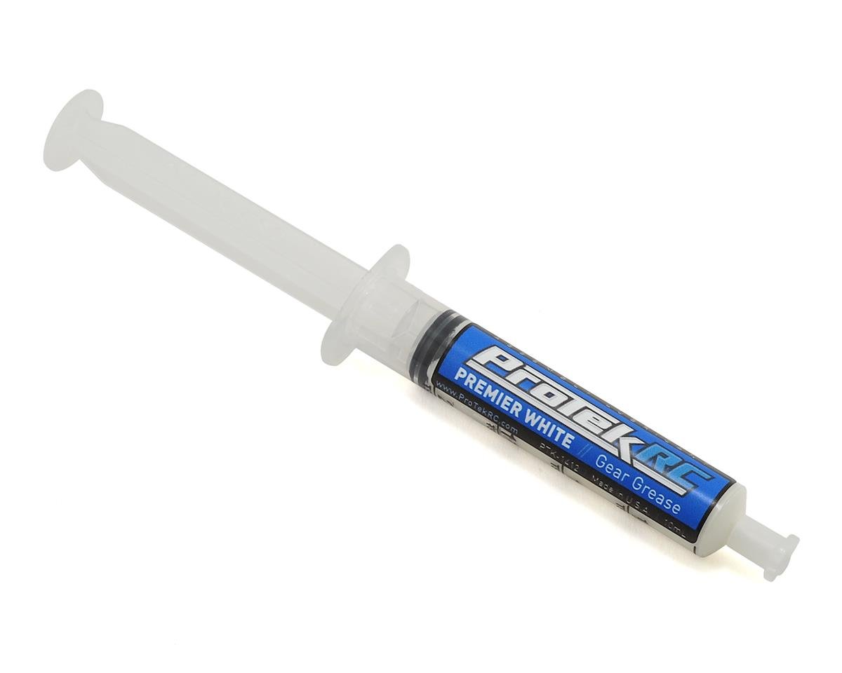 ProTek RC "Premier White" Friction & Noise Reducing Gear Grease Lubricant (10ml) (PTK-1412)
