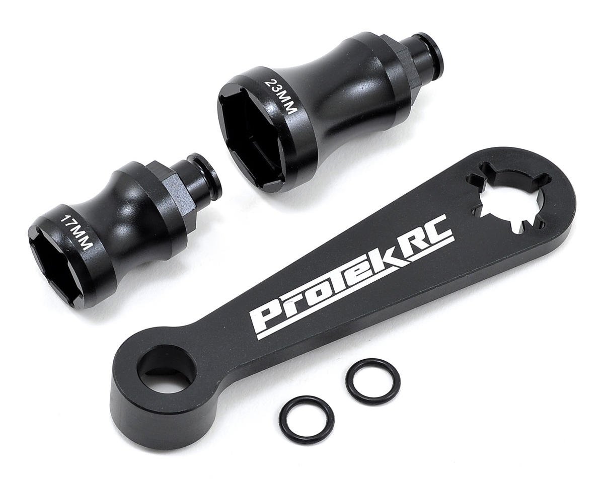 ProTek RC Aluminum Hex Wheel and Flywheel Wrench (Buggy, Truggy 17mm & 23mm) (PTK-2024)