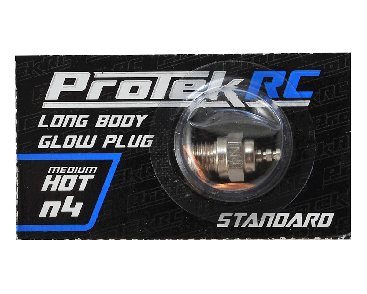 ProTek RC N4 Medium Hot Standard Glow Plug (.12, .15 to .28 Engines) (PTK-2554)