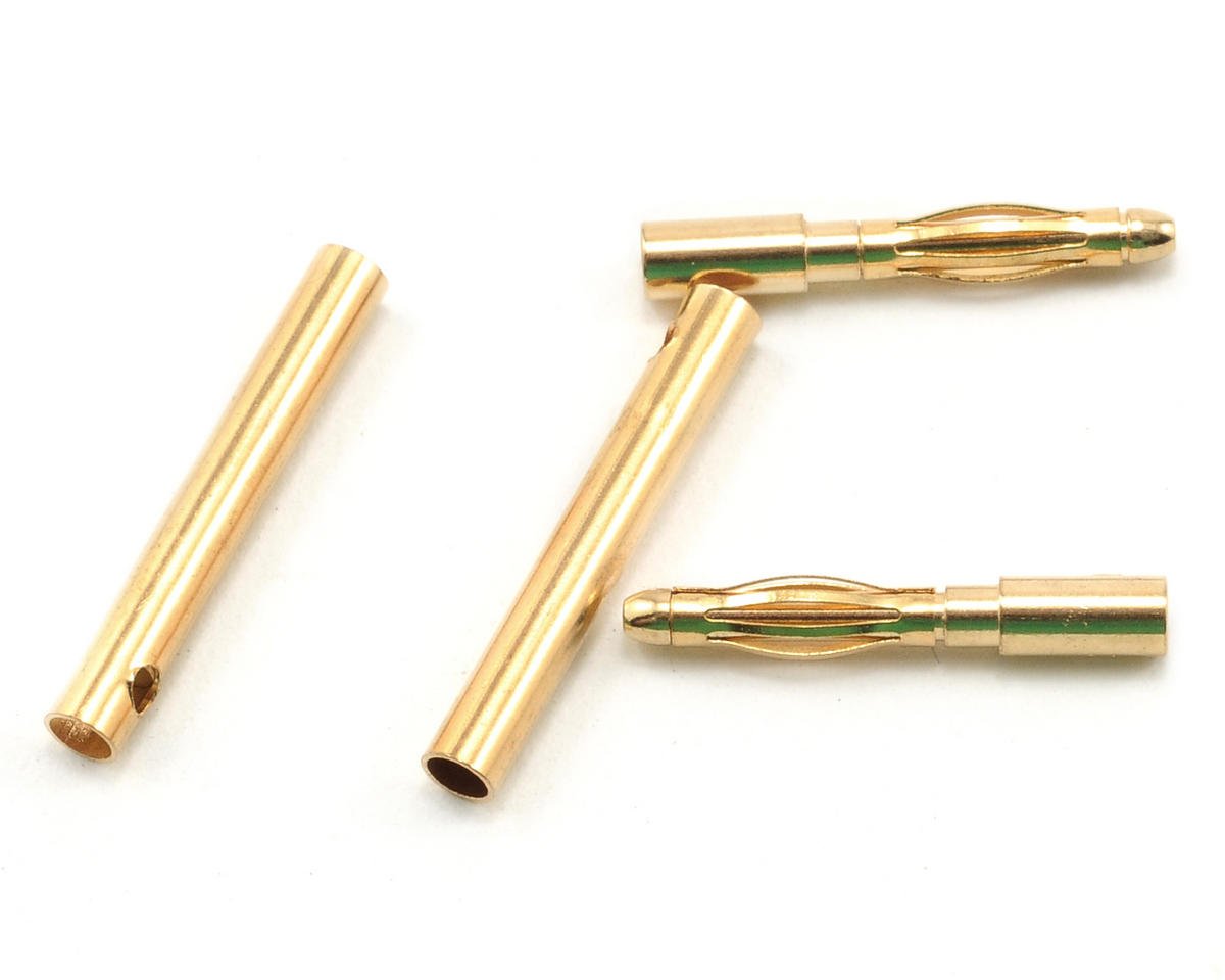 ProTek RC 2.0mm Gold Plated Inline Connectors (2 Male/2 Female) (PTK-5000)