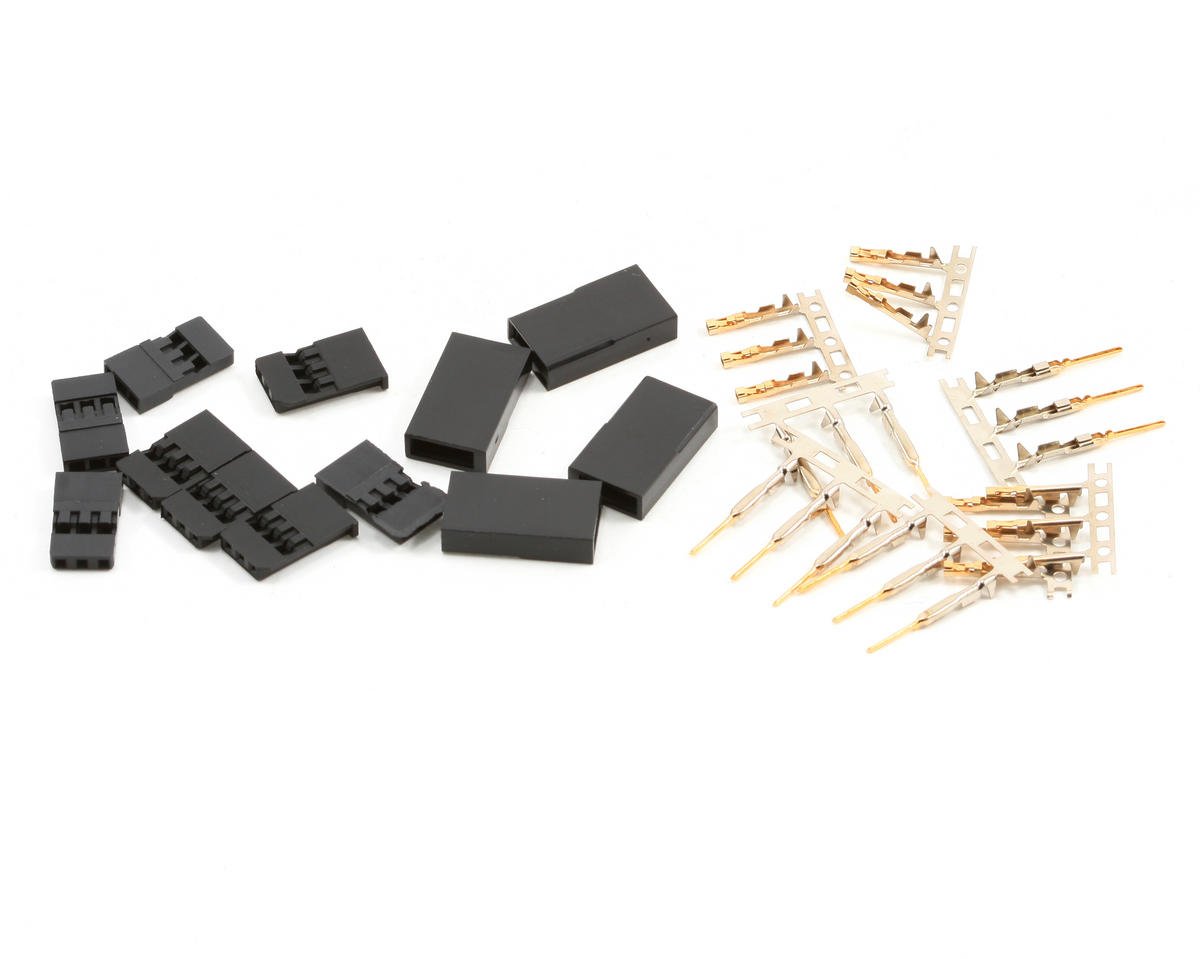 ProTek RC Futaba Style Servo Connectors (4 Pair) (PTK-5008)