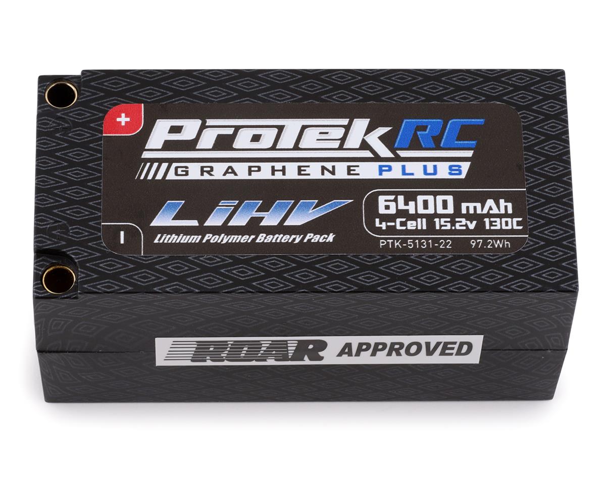 ProTek RC 4S 130C Low IR Si-Graphene+ HV Shorty LiPo Battery (15.2V/6400mAh) (PTK-5131-22)